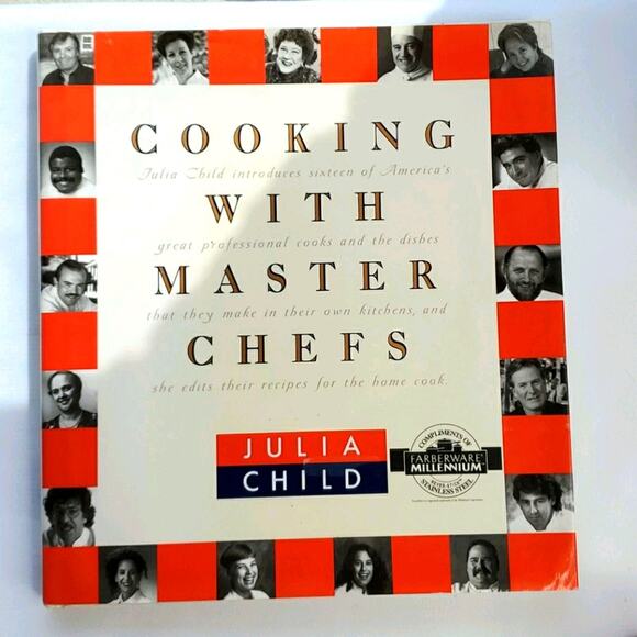 Julia Child Other - COOKING WITH MASTER CHEFS BY JULIA CHILD